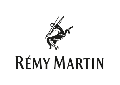 Remy Martin cognac logo.