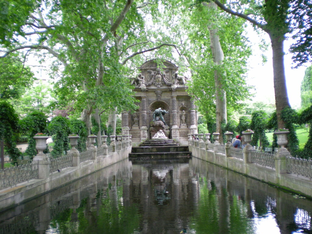 The Medici Fountain in the Jardins du Luxembourg