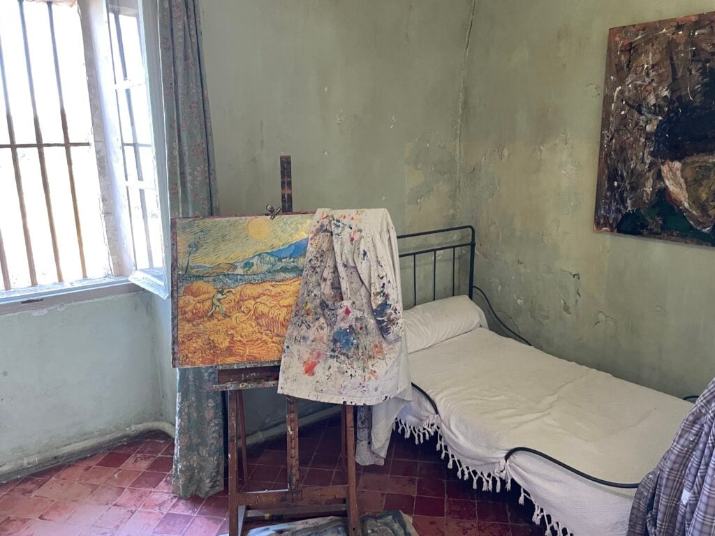 Vincent Van Gogh's bedroom in Saint Remy de Provence.