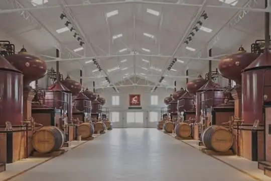 Distillers at the Hennessy factory in Cognac, France.