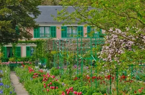 Monet's house and flower gardens at Giverny