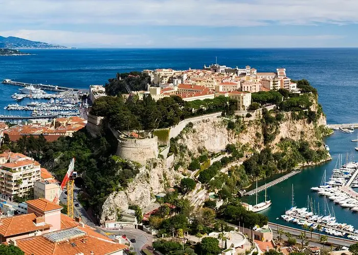 A beautiful view of Monte Carlo, Monaco.