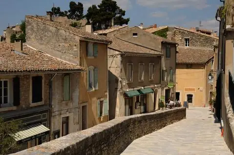 The charming village of Ménerbes in the Luberon area of Provence.