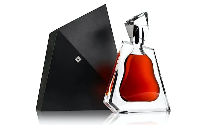 A bottle of Hennessy Richard, Hennessy's most exclusive cognac