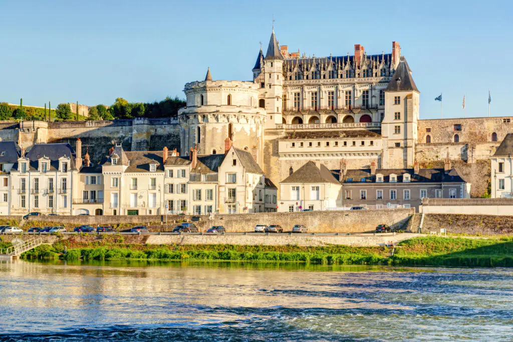 Amboise castle on the Loire River.