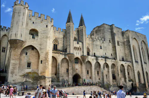 The Palais des Papes in Avignon