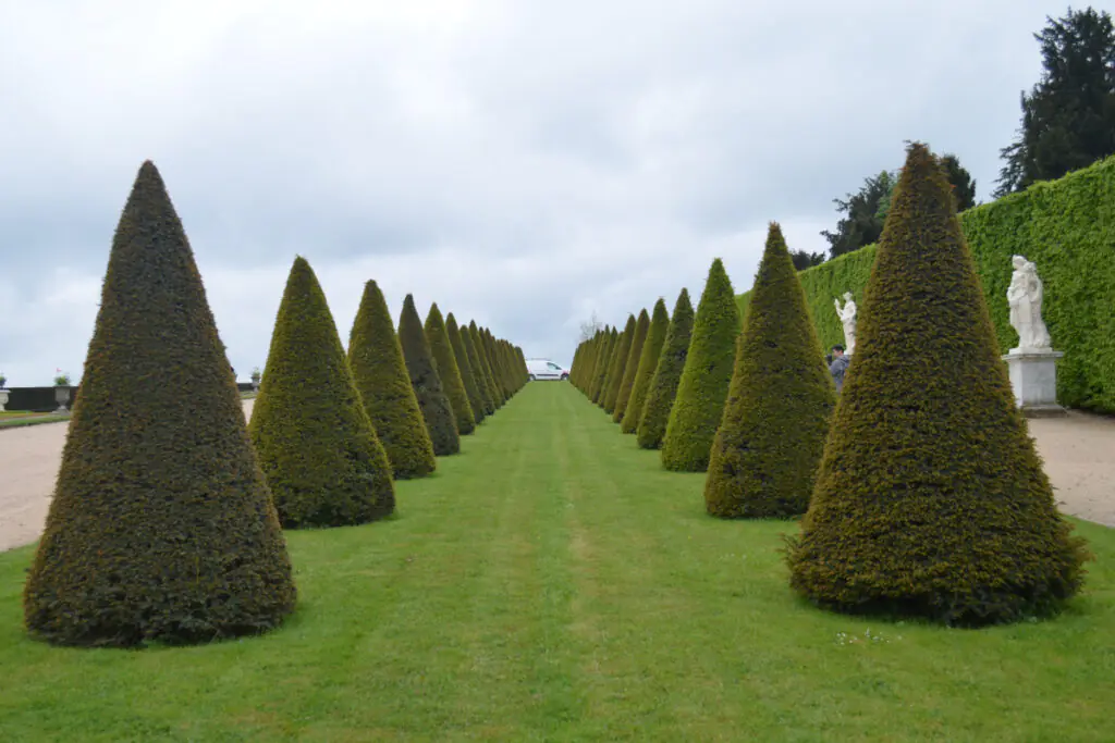 The gardens at Versailles.
