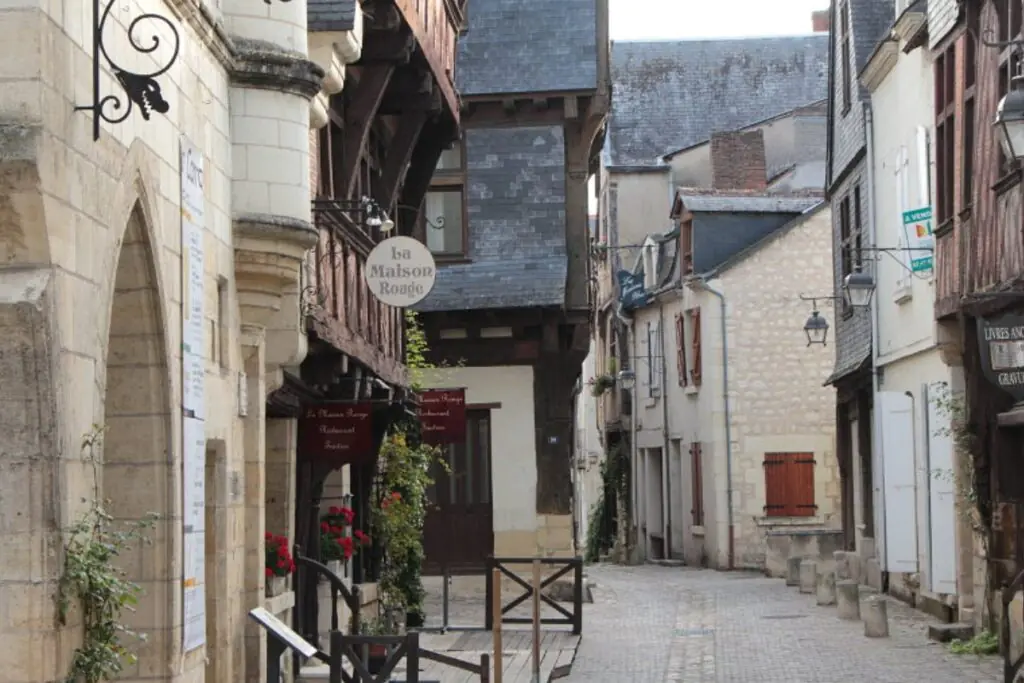 Wander the medieval streets of historic Chinon.