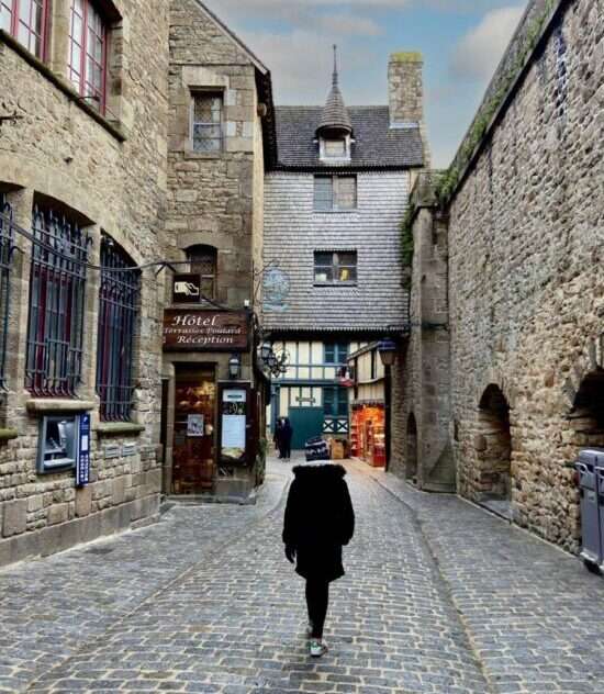 Stroll the medieval streets of Mont St Michel