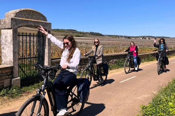 One Day Burgundy by Bike with Wine Tasting.