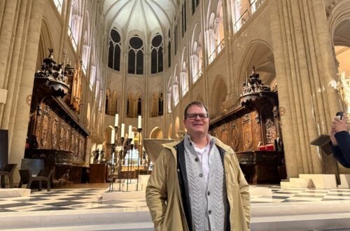 Notre Dame Cathedral exterior after 2024 restoration