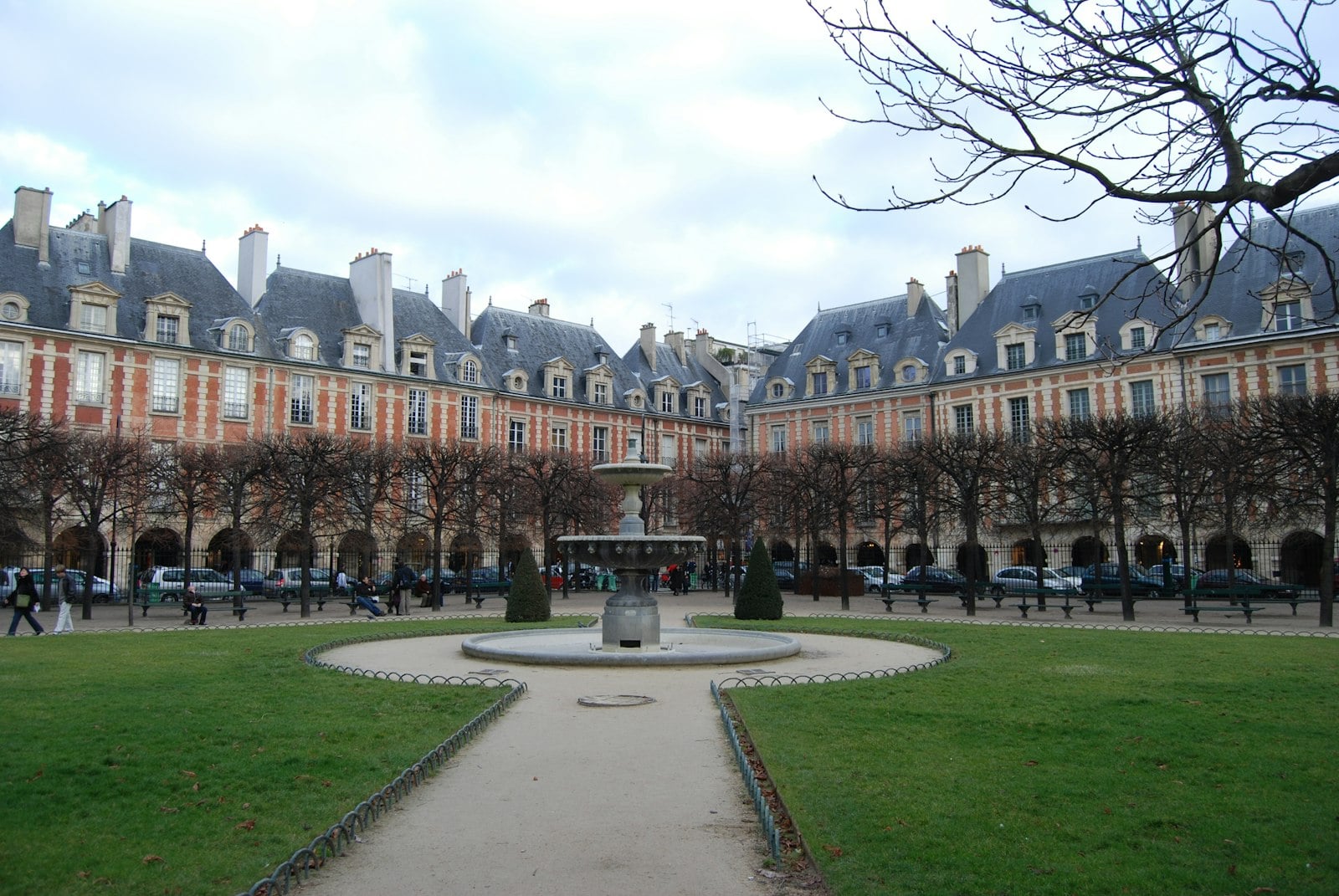 The Place des Vosges in the Marais