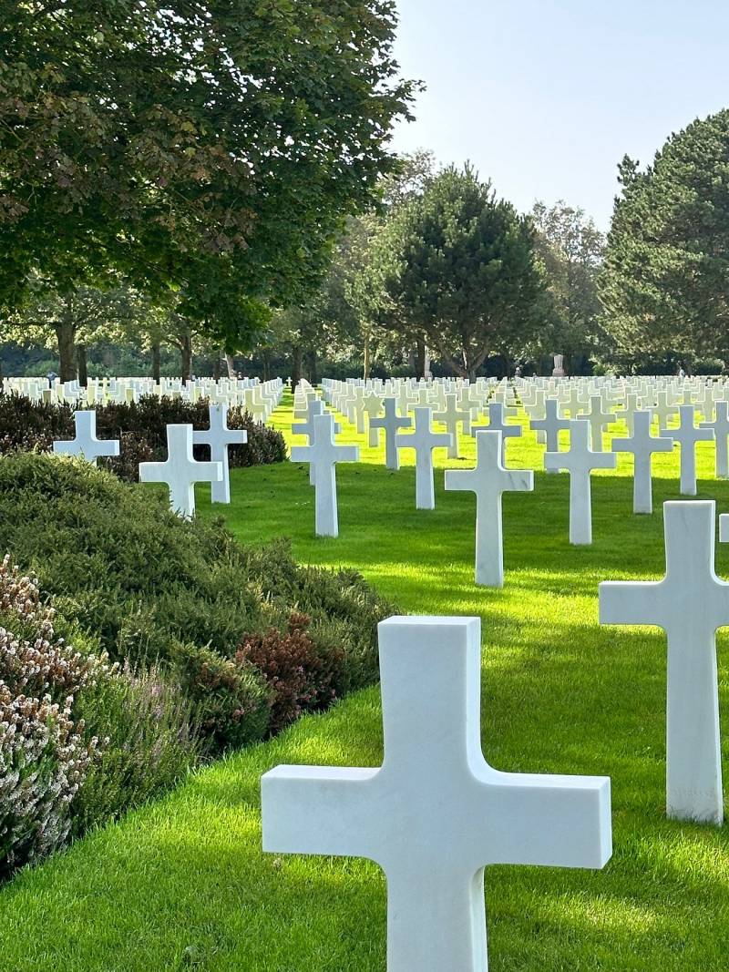 Summertime at the American Cemetery in Normandy
