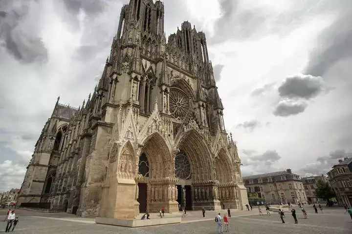The cathedral at Reims