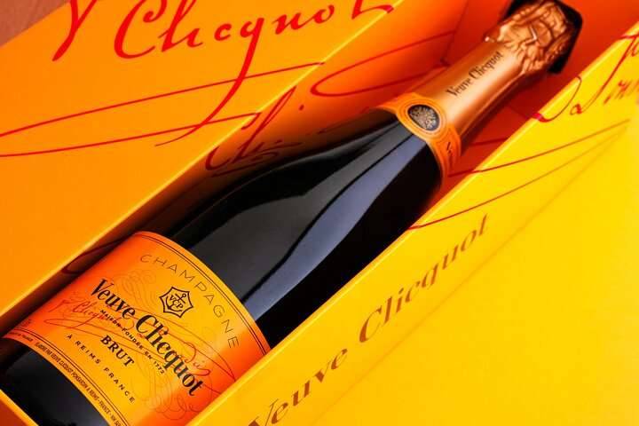 Veuve Clicquot, local winery Champagne Day Tour with Tasting