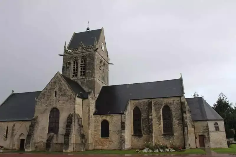 The church at Sainte-Mère-Église